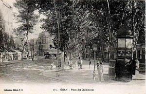ORAN PLACE DES QUINCONCES